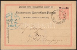 Ausztria Levant 1894 - Other & Unclassified