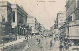 CPA - France - (13) Bouches-du-Rhône - Marseille - La Cannebiere - The Canebière, City Centre