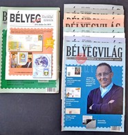 A Bélyegvilág 25 Száma + 8 Db Román Filatéliai Szaklap - Altri & Non Classificati