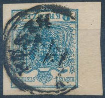 O 1850 9kr MPIII Vastag Papír 6-6,5 Mm ívszéllel / Thick Paper With Margin ,,PESTH' - Other & Unclassified