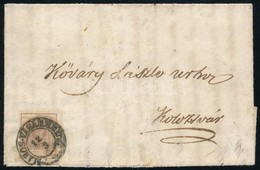 1853 6kr HP Levélen 'MAROS-VÁSÁRHELY' - 'CLAUSENBURG' - Altri & Non Classificati