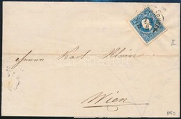 1860 15kr II Levélen 'MA(ROSVÁ)SÁRHELY' - Other & Unclassified