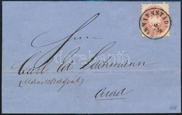 1866 5kr Levélen 'HERMANNSTADT' - Arad - Sonstige & Ohne Zuordnung