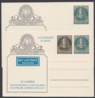 PP 13/4 "Glocke Rechts", Beide GS Ungebraucht - Cartes Postales Privées - Neuves