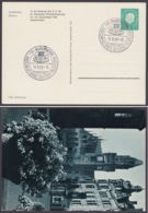 PP 22 D 2/02 A "Rathaus Saarbrücken", Pass. Sst. - Cartes Postales Privées - Oblitérées