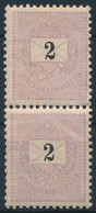 ** 1889 2kr Pár 12 : 12 3/4 Fogazással - Otros & Sin Clasificación