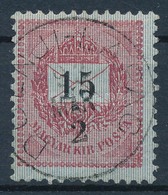 O 1889 15kr 'DOLNJI LAPAC ' - Other & Unclassified