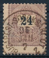 O 1889 Képbe Fogazott 24kr ,,BUDAPEST-SOROKSÁRI ÚT 2' - Autres & Non Classés