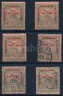 ** O 1915 Hadisegély II. 6 Db 60f Rövidebb Felülnyomás (4.050) - Otros & Sin Clasificación