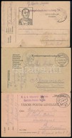 1915-1918 3 Db Tábori Posta Levelezőlap 'K.u.K FELDPOSTAMT 393', '29', '37' - Other & Unclassified