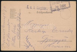 1918 Tábori Posta Levelezőlap / Field Postcard 'K.u.k. Bergführer Komp. Nr.10.' - Otros & Sin Clasificación