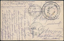 1915 Tábori Képeslap Hadihajó Postával 'S.M.S. KAISER FRANZ JOSEF' - Other & Unclassified