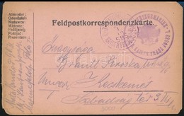 1916 Tábori Posta Levelezőlap 'S.M.S. KAISER FRANZ JOSEF I.' - Otros & Sin Clasificación