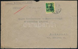 1946 (5. Díjszabás) Helyi Levél Kisegítő 100P/12f Bérmentesítéssel - Other & Unclassified