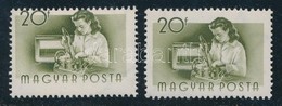 ** 1955 Munka 20f Elfogazva - Other & Unclassified