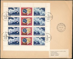 1969 Szojuz 4-5 Kisív Japánba Küldött FDC - Sonstige & Ohne Zuordnung