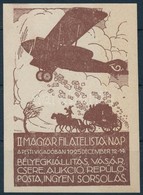 ** 1925 II. Magyar Filatelista Nap és Bélyegkiállítás Emlékív - Altri & Non Classificati