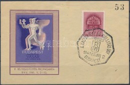 O 1941/7 Bélyeggyűjtési Propaganda Emlékív (10.000) - Otros & Sin Clasificación