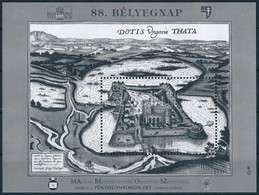 ** 2015 HUNFILA TATA-88. Bélyegnap Emlékív Feketenyomat, Sorszám Nélkül A Szakosztály Támogatásáért (3.000) - Other & Unclassified