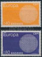 ** 1970 Europa CEPT Sor,
Europa CEPT Set
Mi 222-223 - Autres & Non Classés
