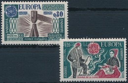 ** 1976 Europa CEPT: Kézművesség Sor,
Europa CEPT: Handcraft Set
Mi 274-275 - Other & Unclassified