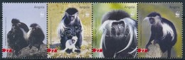 ** 2004 WWF: Majmok Négyescsík Mi 1745-1748 - Otros & Sin Clasificación