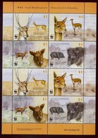 ** 2002 WWF: Honos Emlősállatok Kisív Mi 2749-2752 - Altri & Non Classificati