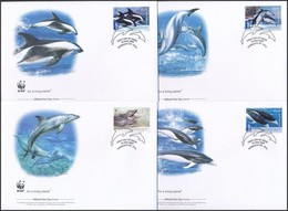 2009 WWF: Delfin Sor 4 Db FDC-n Mi 3205-3208 - Sonstige & Ohne Zuordnung