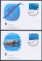 2007 WWF: Bálnák Sor 4 Db FDC-n Mi 1281-1284 - Otros & Sin Clasificación