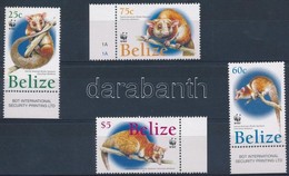 ** 2004 WWF: Oposszum ívszéli Sor Mi 1285-1288 - Otros & Sin Clasificación