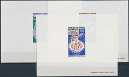 ** 1972 Nyári Olimpia Mi 484-486 De Lux Blokkok - Autres & Non Classés