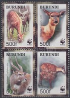 ** 2004 WWF: Antilopok Négyestömb Mi 1867-1870 - Other & Unclassified