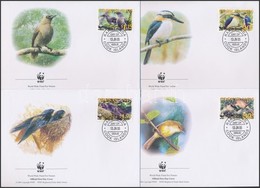 2005 WWF: Madarak Sor 4 Db FDC-n Mi 1540-1543 - Other & Unclassified