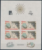 ** 1988 International Stamp Exhibitions: Helsinki, Prague Block
Mi 83 - Other & Unclassified