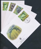 2005 WWF: Vidra Sor Mi 1349-1352 A 4 FDC-n - Sonstige & Ohne Zuordnung