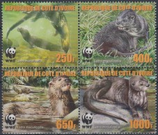 ** 2005 WWF: Vidrák Négyestömb Mi 1353 A-1356 A - Sonstige & Ohne Zuordnung