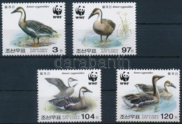 ** 2004 WWF : Kínai Hattyúlúd Sor Mi 4823-4826 - Andere & Zonder Classificatie