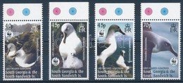 ** 2003 WWF: Szürkefejű Albatrosz ívszéli Sor Mi 357-360 - Sonstige & Ohne Zuordnung