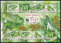 ** 2010 WWF: Leguán Kisív Mi 1294-1297 - Altri & Non Classificati