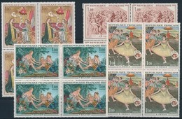 ** 1970 4 Négyestömb,
4 Blocks Of 4 - Sonstige & Ohne Zuordnung