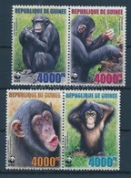 ** 2006 WWF Csimpánzok Sor Mi 4222- 4225 - Autres & Non Classés