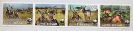 ** 2008 WWF Antilopok Sor Négyescsíkban Mi 3919-3922 - Other & Unclassified