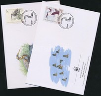 2004 WWF Vörös Gém Sor Mi 674-677 4 FDC - Autres & Non Classés