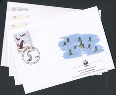 2004 WWF: Vörös Gém Sor Mi 674-677 4 Db FDC-n - Sonstige & Ohne Zuordnung