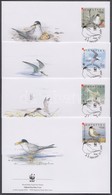 2006 WWF: Madarak Sor 4 Db FDC-n Mi 774-777 - Otros & Sin Clasificación