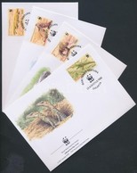 2000 WWF Varánusz Sor Mi 2005-2008 4 FDC - Otros & Sin Clasificación