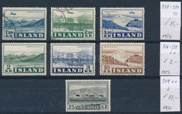 ** O 1952-1957 Mi 278-280, 316-318, 319 (Mi EUR 40,-) - Sonstige & Ohne Zuordnung