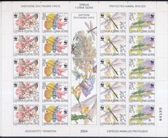 ** 2004 WWF: Rovarok Kisív Mi 3173-3176 - Otros & Sin Clasificación