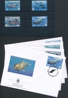 ** 2003 WWF: Bálna Sor Mi 970-973 + Sor 4 Db FDC-n - Sonstige & Ohne Zuordnung