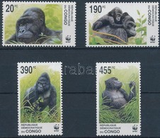 ** 2002 WWF: Keleti Síkvidéki Gorilla Sor Mi 1708-1711 - Otros & Sin Clasificación